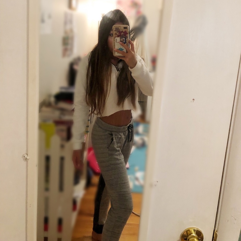 H&M Gray/Black Joggers